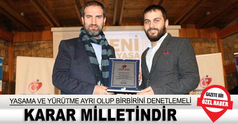 Karar milletindir