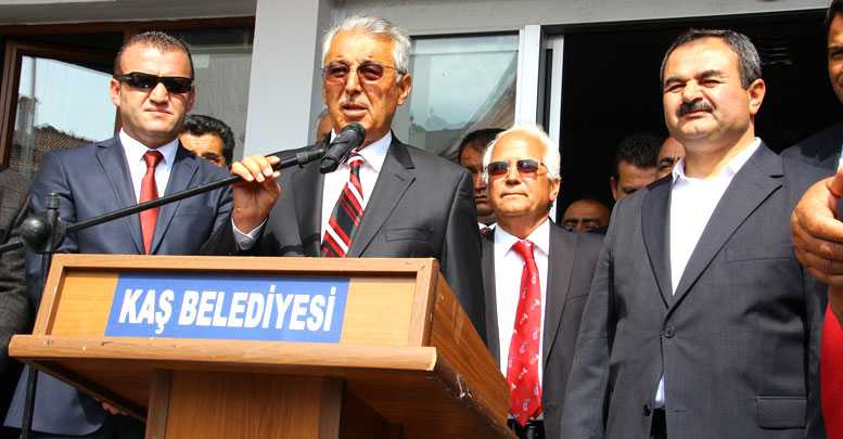 Kaş'ta Halil Kocaer dönemi resmen başladı