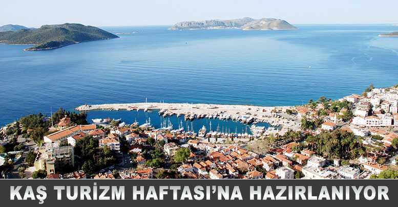 Kaş Turizm Haftası’na hazırlanıyor