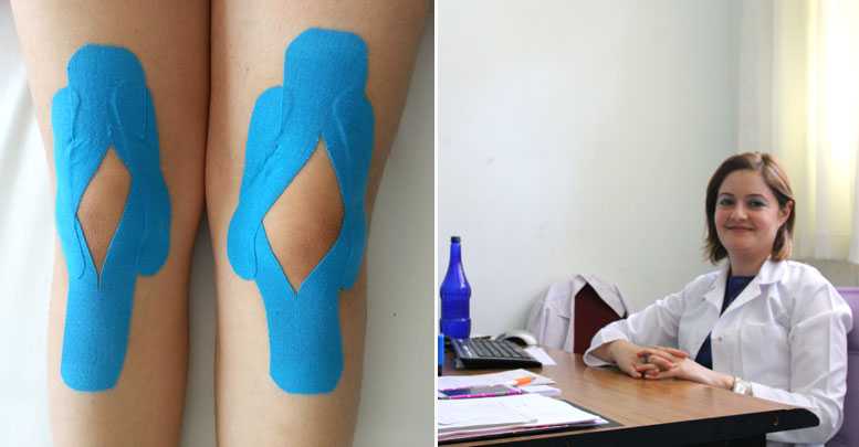 Kas ve kemik ağrılarına kinesiotaping tedavisi