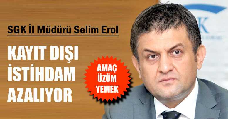 Kayıt dışı istihdam azalıyor