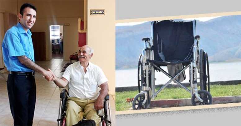 Kaymakam’dan engellilere destek