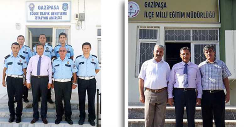 Kaymakam’dan veda ziyaretleri