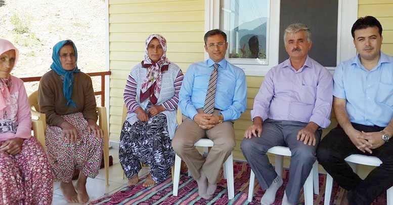 Kaymakamlık ev sahibi yaptı
