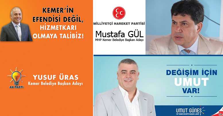 Kemer’de AK Parti arayı açıyor