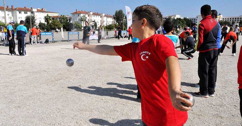 Kemer’de Bocce heyecanı başladı