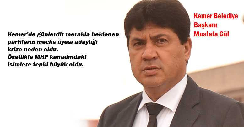 Kemer MHP’de kriz