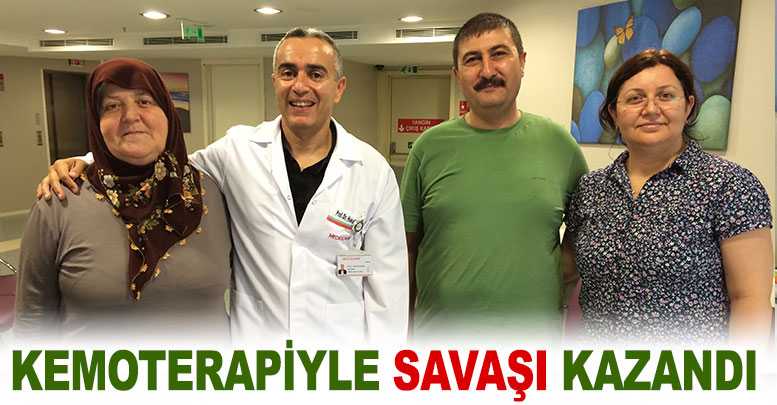 Kemoterapiyle Savaşı kazandı