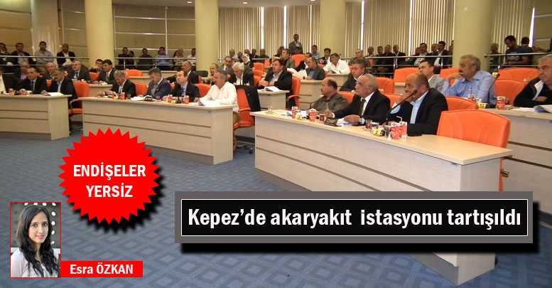 Kepez’de akaryakıt istasyonu tartışıldı