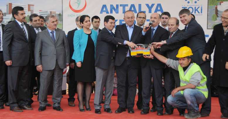 KEPEZ’DE HASTANE TEMELİ ATILDI