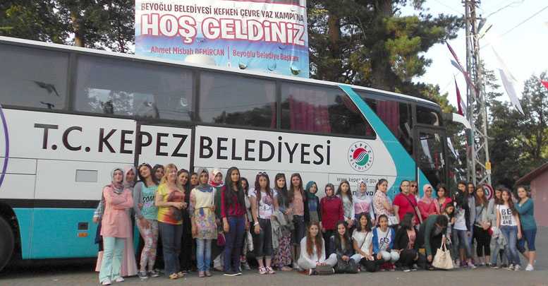 Kepezli öğrenciler Kefken Kampı’nda