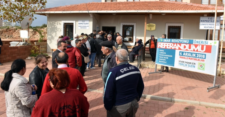 Kepezliler referandumda evet dedi
