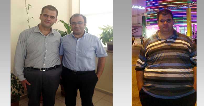 Kiloları verince doktoruna koştu