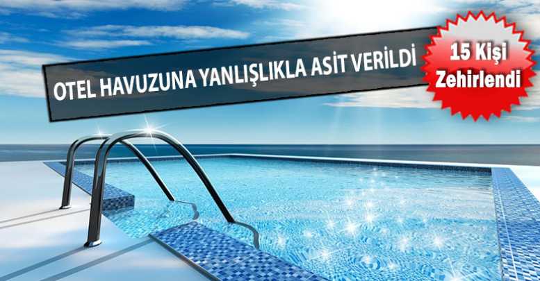 Klor yerine asit koydular
