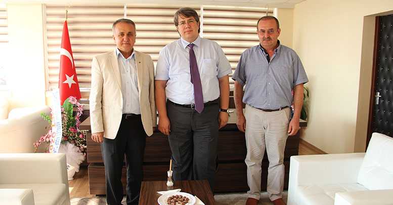 Kolpak’tan yeni müdüre ziyaret