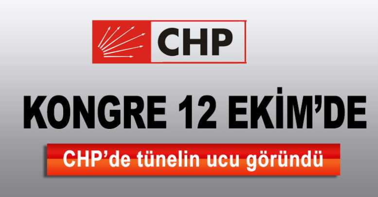 Kongre 12 Ekim’de