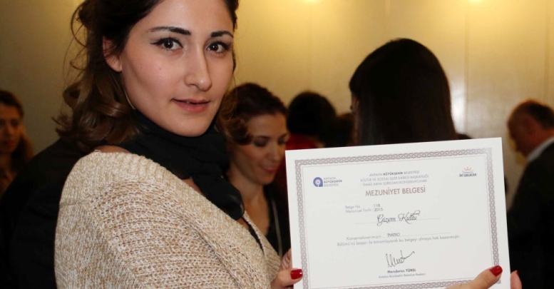 Konservatuvarda mezuniyet heyecanı