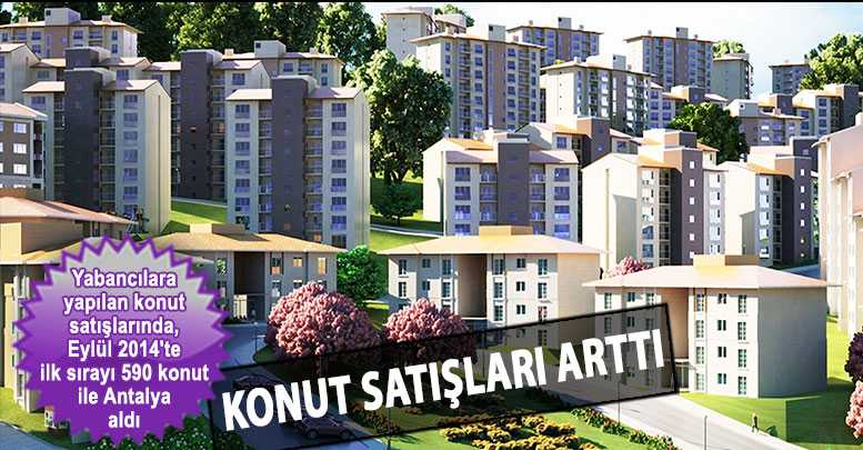 Konut Satışları Arttı