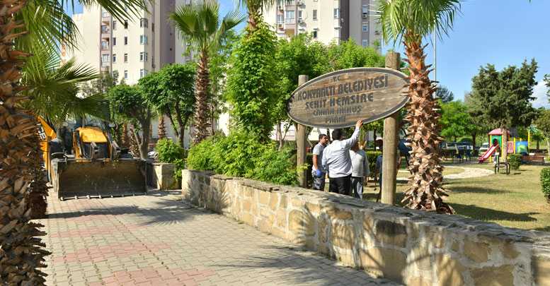 Konyaaltı’nda estetik parklar