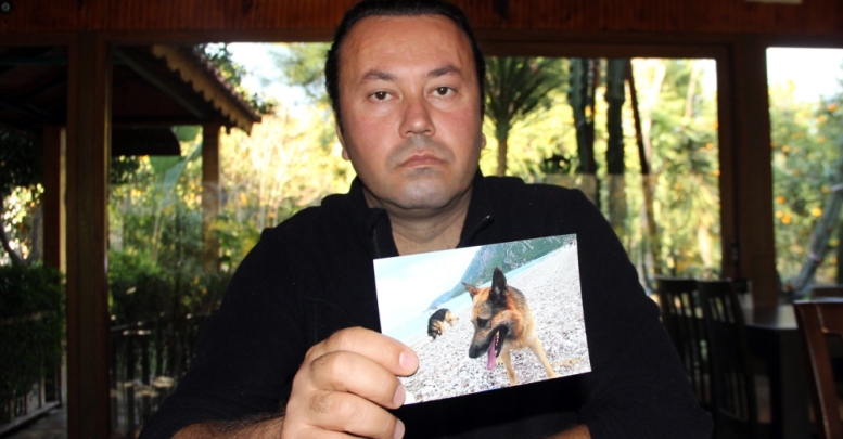 Köpeğiyle birlikte zehirlendi