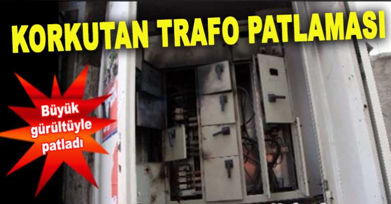 Korkutan Trafo Patlaması
