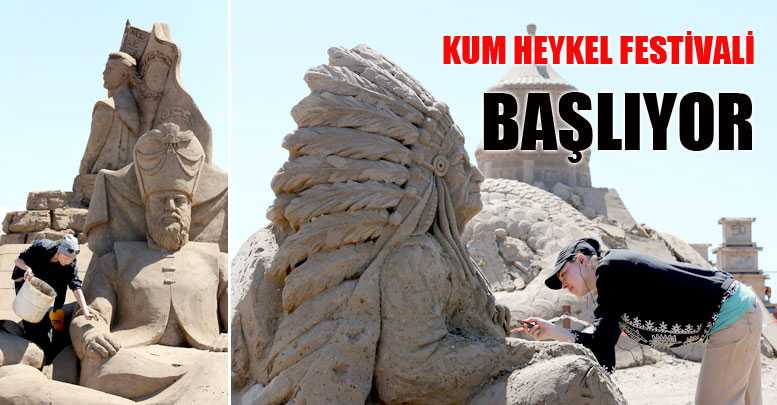 KUM HEYKEL FESTİVALİ BAŞLIYOR