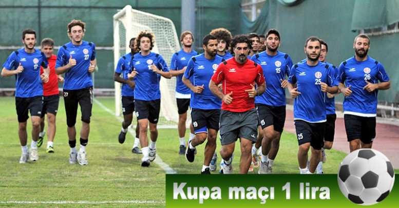 Kupa maçı 1 lira