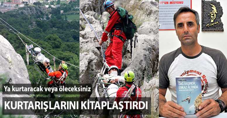 Kurtarışlarını kitaplaştırdı