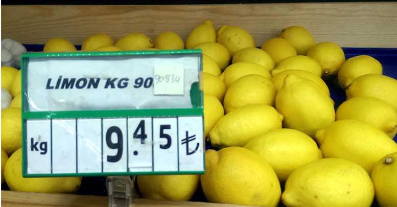 Limon altın gibi