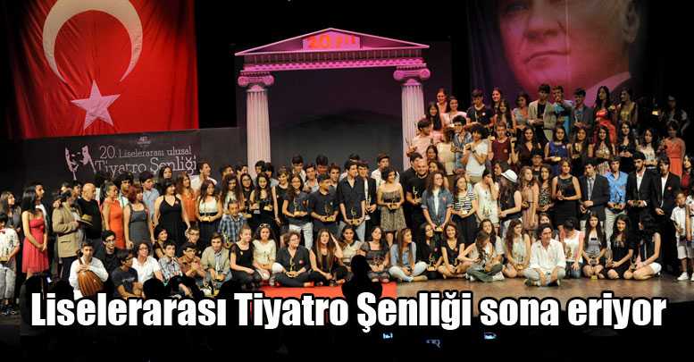 Liselerarası Tiyatro Şenliği sona eriyor