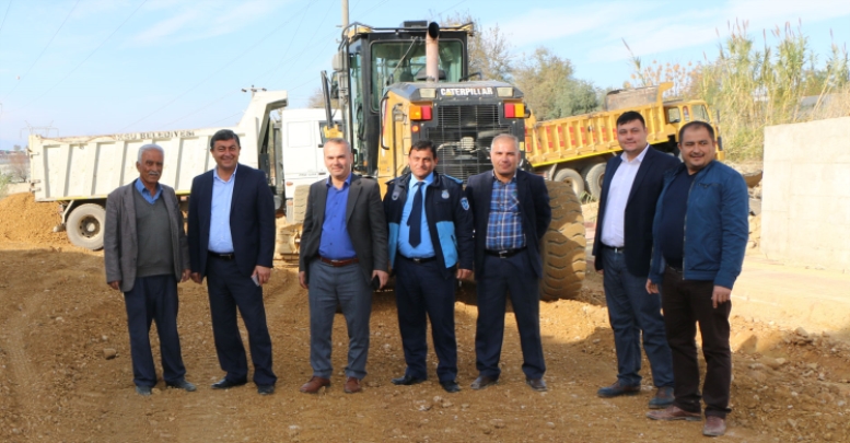 MACUN MAHALLESİNDE YOL ÇALIŞMASI