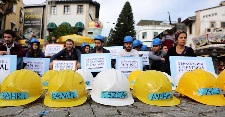 Madenciler için ‘Yaşam nöbeti’