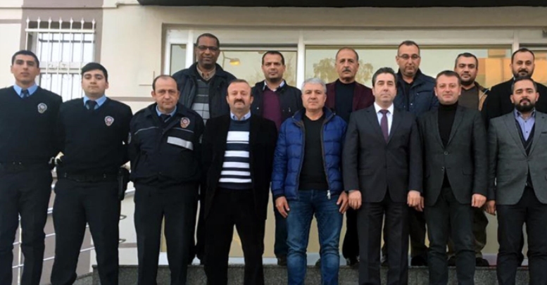 Manavgat emniyetine taziye ziyareti