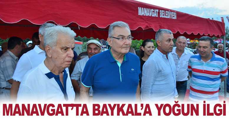 Manavgat’ta Baykal’a yoğun ilgi