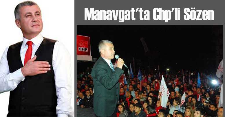 Manavgat'ta Chp'li Sözen
