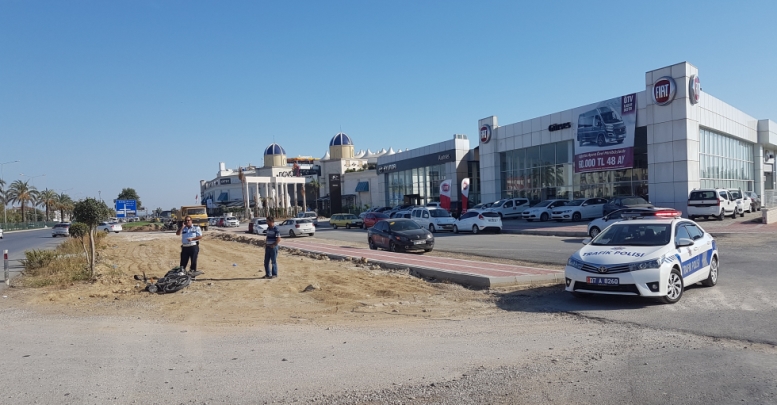 Manavgat'ta feci kaza