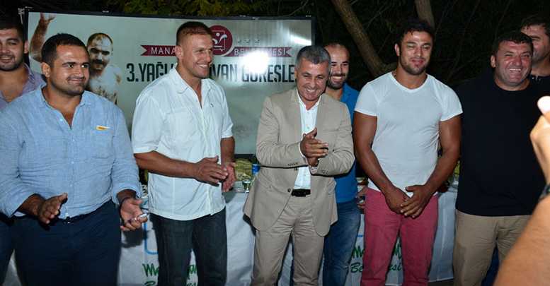 Manavgat’ta güreş heyecanı