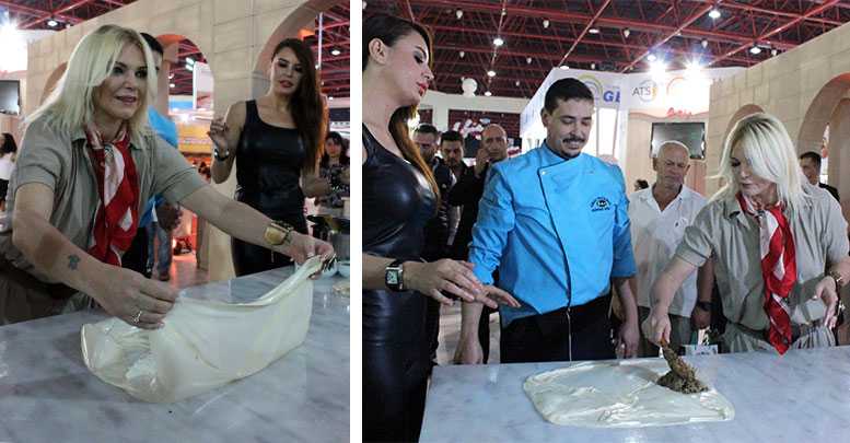 Mankenler serpme börek yapamadılar