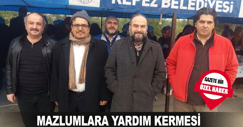 Mazlumlara yardım kermesi