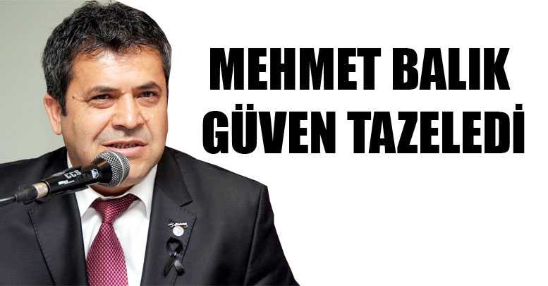 MEHMET BALIK GÜVEN TAZELEDİ