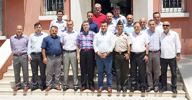 Meşale yakıldı