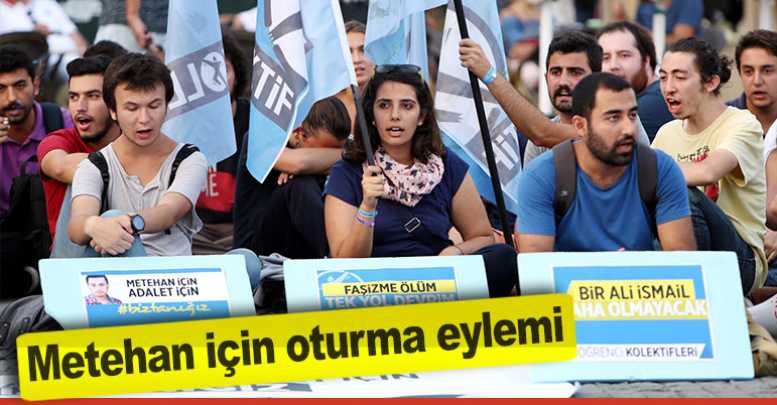 Metehan için oturma eylemi