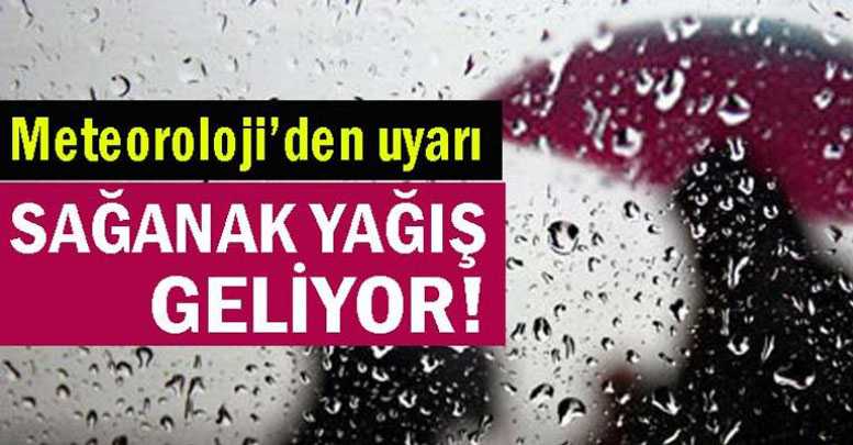 Meteoroloji’den ‘çok kuvvetli yağış’ uyarısı