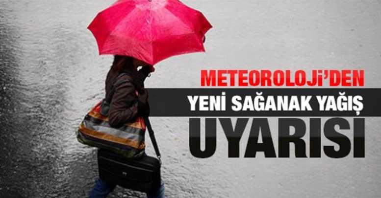Meteorolojiden kuvvetli yağış uyarısı