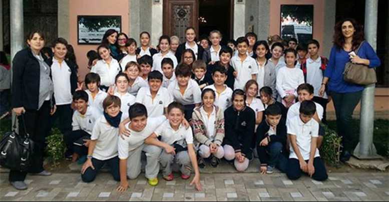 Minikler Atatürk evini ziyaret etti