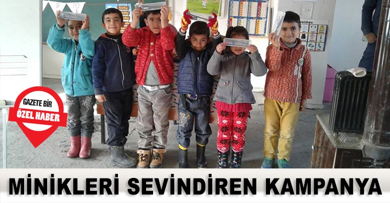 Minikleri sevindiren kampanya
