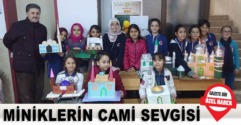 Miniklerin cami sevgisi