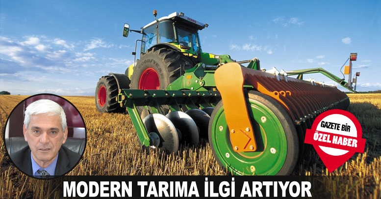 Modern tarıma ilgi artıyor