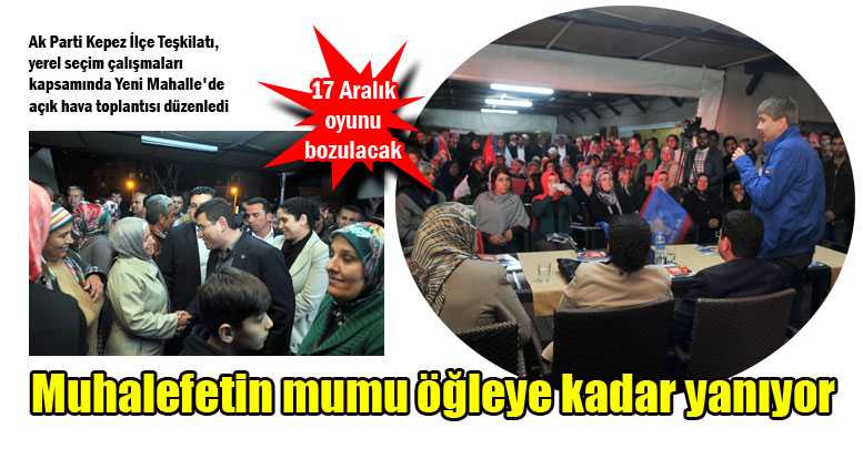 Muhalefetin mumu öğleye kadar yanıyor