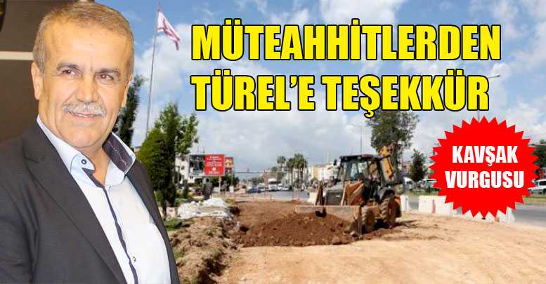 Müteahhitlerden Türel’e teşekkür